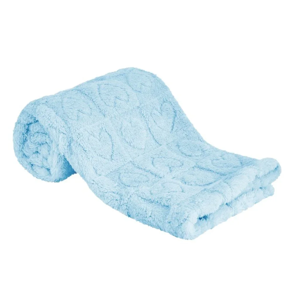 Sherpa Fleece Baby Blanket Ultra Soft Cozy Infant Toddler Receiving Throw